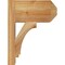 Ekena Millwork Imperial Craftsman Rough Sawn Outlooker, Western Red Cedar, 8"W x 14"D x 18"H OUT08X14X18IMP04RWR - alternate 4